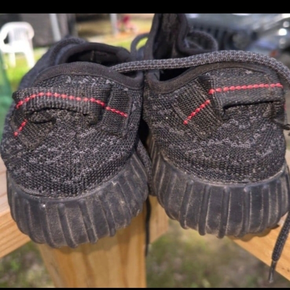 Men's tennis shoes size 8 black shoes - Picture 6 of 9